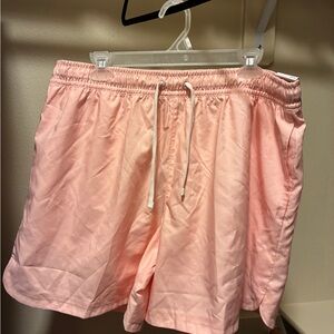 Nike Men's Pink Swim Trunks